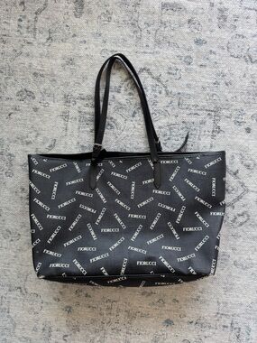 Fiorucci Black Logo-Print Tote